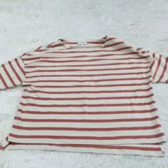 【アースミュージック&エコロジー】/ボーダーTシャツ/フリー/トップス