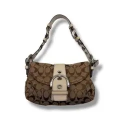 00s archive COACH soho one shoulder Y2K