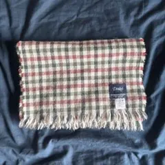 Drake's チェック柄マフラー スコットランド製