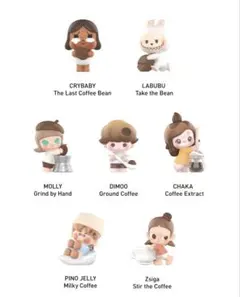 POPMART POP BEAN コーヒーファクトリーシリーズノーマルコンプ