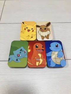 ポケモン スライド式缶ケース 5種セット