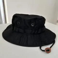 ⭐︎ブラック アウトドアハット　Mサイズ(55)