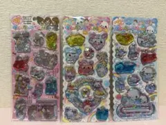 【正規品】ウォーターインシール　ラブ友・キラうさ・あわわちゃん　1枚のみ