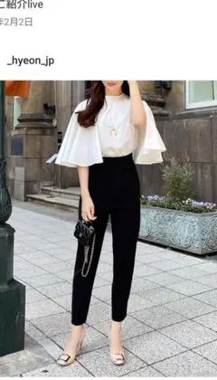 HYEONへヨン carrot pantsキャロットパンツ ドット完売 美品 HYEON ヘヨンcarrot pantsドットXS