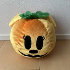 ディズニー　ミニー　オレンジ　ハロウィン　ぬいぐるみ