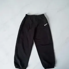 Dangers ロゴ刺繍 ナイロンパンツ ブラック