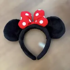 ミニーマウス 耳付きカチューシャ　ディズニー