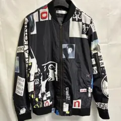 Weiku MA-１ボンバージャケット ブラック メンズ ジャンバー S〜M