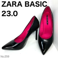 ザラ ベーシック パンプス ブラック 23.0cm