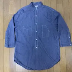 【Mサイズ】frank leder バンドカラー 長袖シャツ Mサイズ】frank leder バンドカラー 長袖シャツ - メルカリ