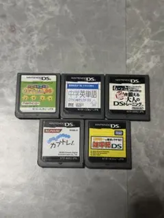【動作確認済み】ニンテンドーDSソフト　5本セット