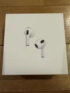 最終タイムセール！！ 美品　AirPods (第3世代) 本体 ホワイト