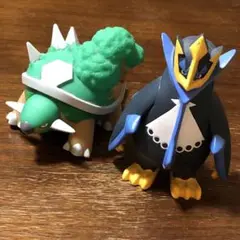 ポケモン　ソフビ　エンペルト　ドダイトス　2個まとめ売り