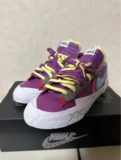 NIKE × sacai × kaws blazer low パープル