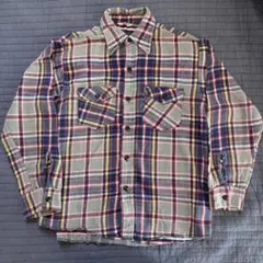 60s FROSTPROOF ネルシャツ 好配色 ボックス ビンテージ