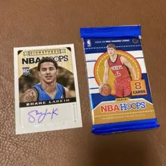 Shane Larkin auto nba hoops hobby 未開封パック
