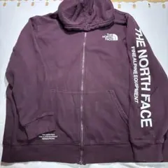THE NORTH FACE パープル ジップアップパーカー