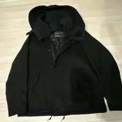 UNITED ARROWS フード付きブラックアウター