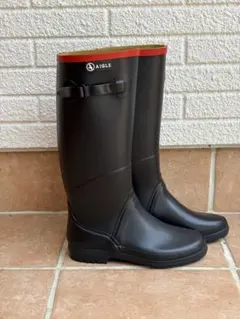 AIGLE レインブーツ ブラックのサムネイル