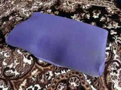 人をダメにする枕　パープルメッシュ