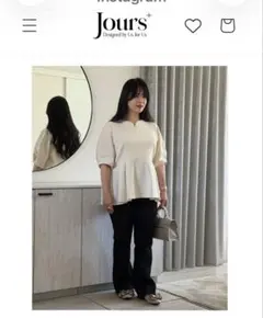 ぴ*様 新品未開封品‼️ジュールズプラス　アモーレ　ブラウス3X L イエロー ぴ*様 新品未開封品‼️ジュールズプラス アモーレ ブラウス3X L