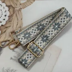 人気 ショルダーストラップ 太め 刺繍 インポート バッグ カメラ スマホ 韓国