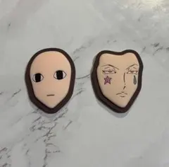 ハンターハンター 一番くじ ヒソカ イルミ マグネット ラバーマスコット