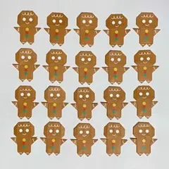 クッキーマン ジンジャークッキー 増量可 ハンドメイド 壁面飾り オーナメント