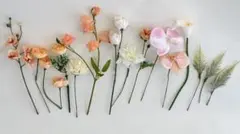 【値下げしました】アーティフィシャルフラワー 造花セット