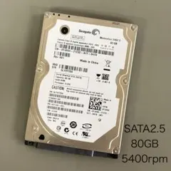 Seagate Momentus 80GB 2.5インチ HDD SATA
