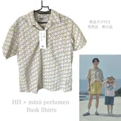 完売品 希少 ヘリーハンセン×ミナ ペルホネンのコラボウェア シャツ XS 