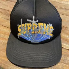 Supreme メッシュ トラッカーキャップ ブラックのサムネイル
