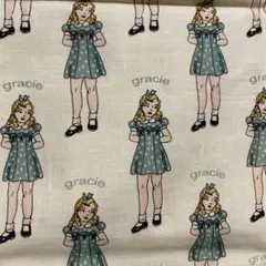 レア 希少 USAコットンマーカスブラザーズ30's グレースちゃん柄