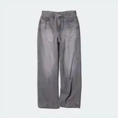 【UNIQLOユニクロ】新品未使用⭐︎ワイドストレートジーンズ23インチ
