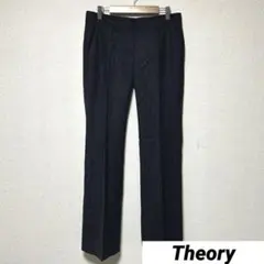 セオリー 4 W63 ストレートパンツ スラックス テーパードパンツ ウール
