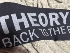 theory セオリー　マフラー　ブラック　かわいい　かっこいい　激安出品　美品