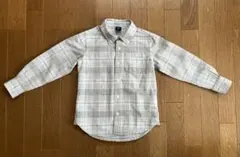babyGAP グレー系チェックシャツ 110㎝
