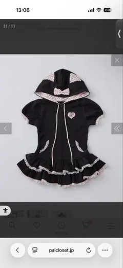 OLIVE des OLIVE miko cat hoodie onepiece - メルカリ