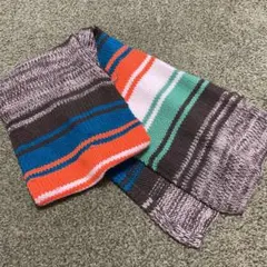 H&M ニットマフラー