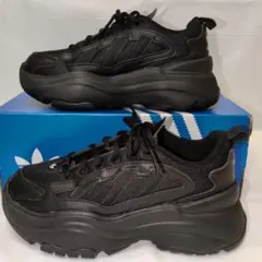 美品☆adidas OZGAIA オズガイア ブラック 厚底 24cm