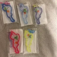 琵琶湖キーホルダー　竜　コンプセット