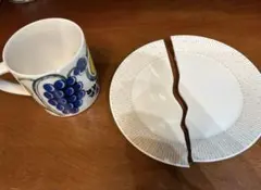 ARABIA 北欧ヴィンテージ 金継ぎセット おまけつき おまとめ ARABIA 北欧ヴィンテージ 金継ぎセット おまけつき おまとめ