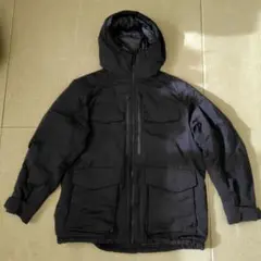 UNIQLO White Mountaineering ブラックダウンジャケット