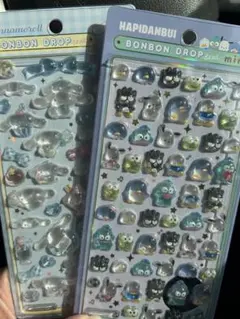 正規品 サンリオ ボンボンドロップシール 2枚