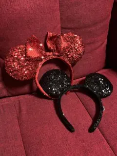 ディズニー カチューシャ スパンコール セット