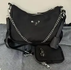 prada ショルダーバッグ ブラック チェーンのサムネイル