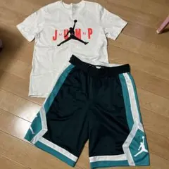 ジョーダンJORDANジャンプマン ロゴ Tシャツ & ショートパンツ セットM