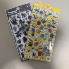 新品★正規品ボンボンドロップシール 旧プチトレイン、プチドロ 포켓몬 한카리아스