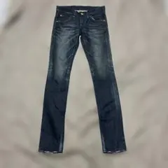 093Lady Lee RIDERS デニム24 日本製 馬革パッチ インディゴのサムネイル
