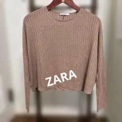 未使用　ZARA 長袖ラメセーター